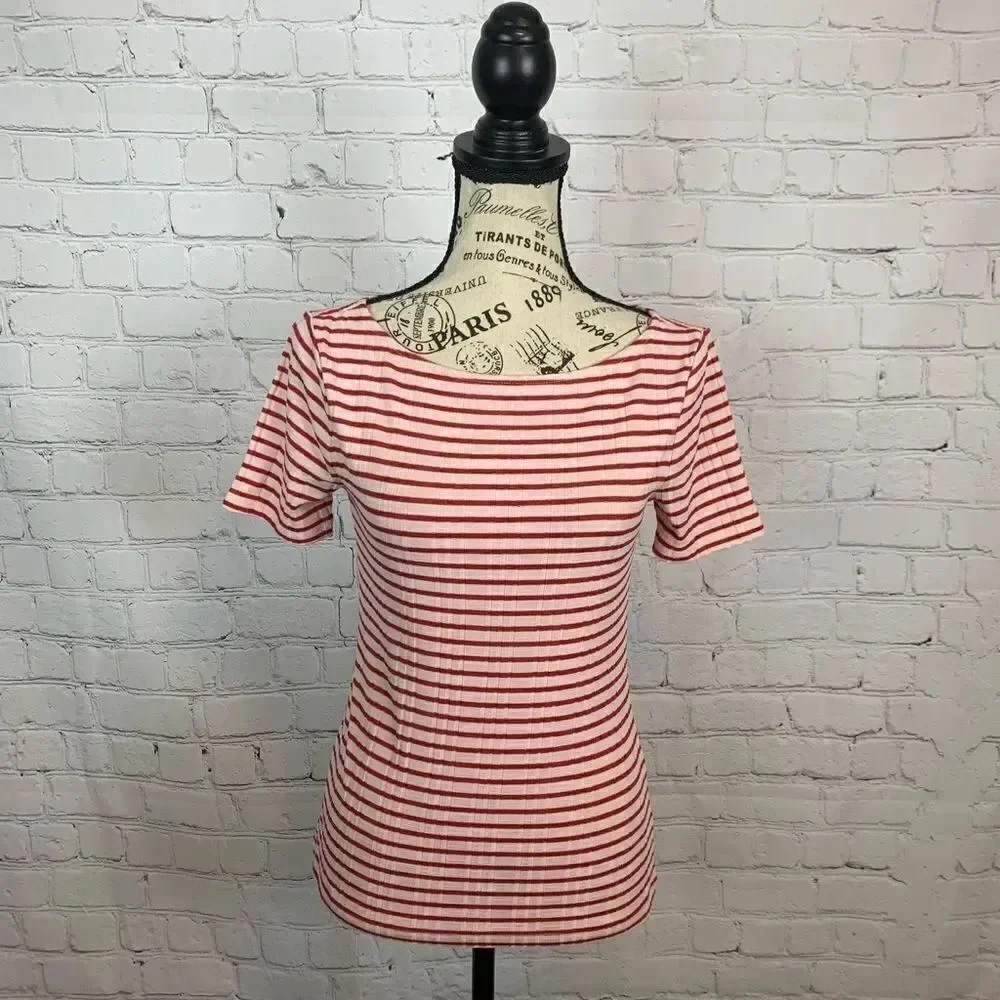 Ann Taylor Factory ribbed tee size XSP